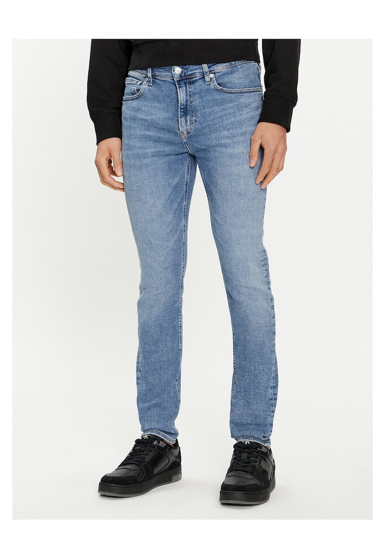 Blugi de barbati albastru deschis - denim