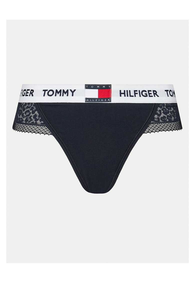 Chiloti tanga dama bleumarin - lenjerie intima - Bleumarin