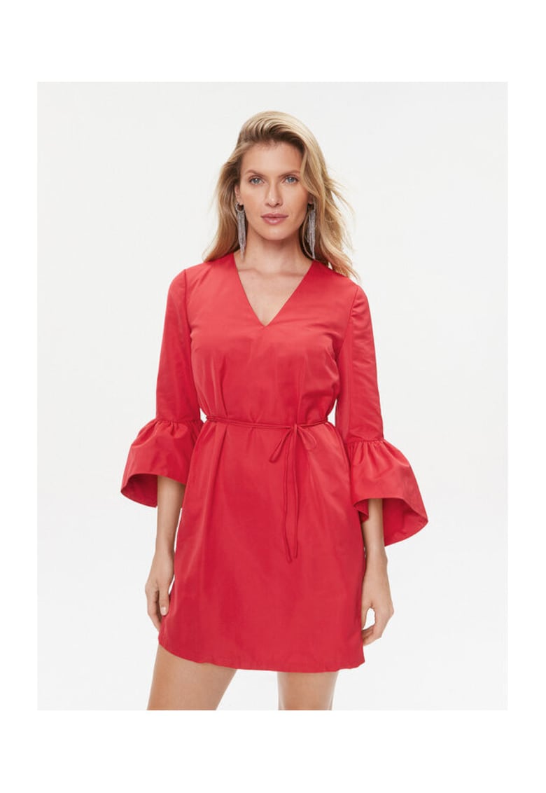 Rochie cocktail rosu