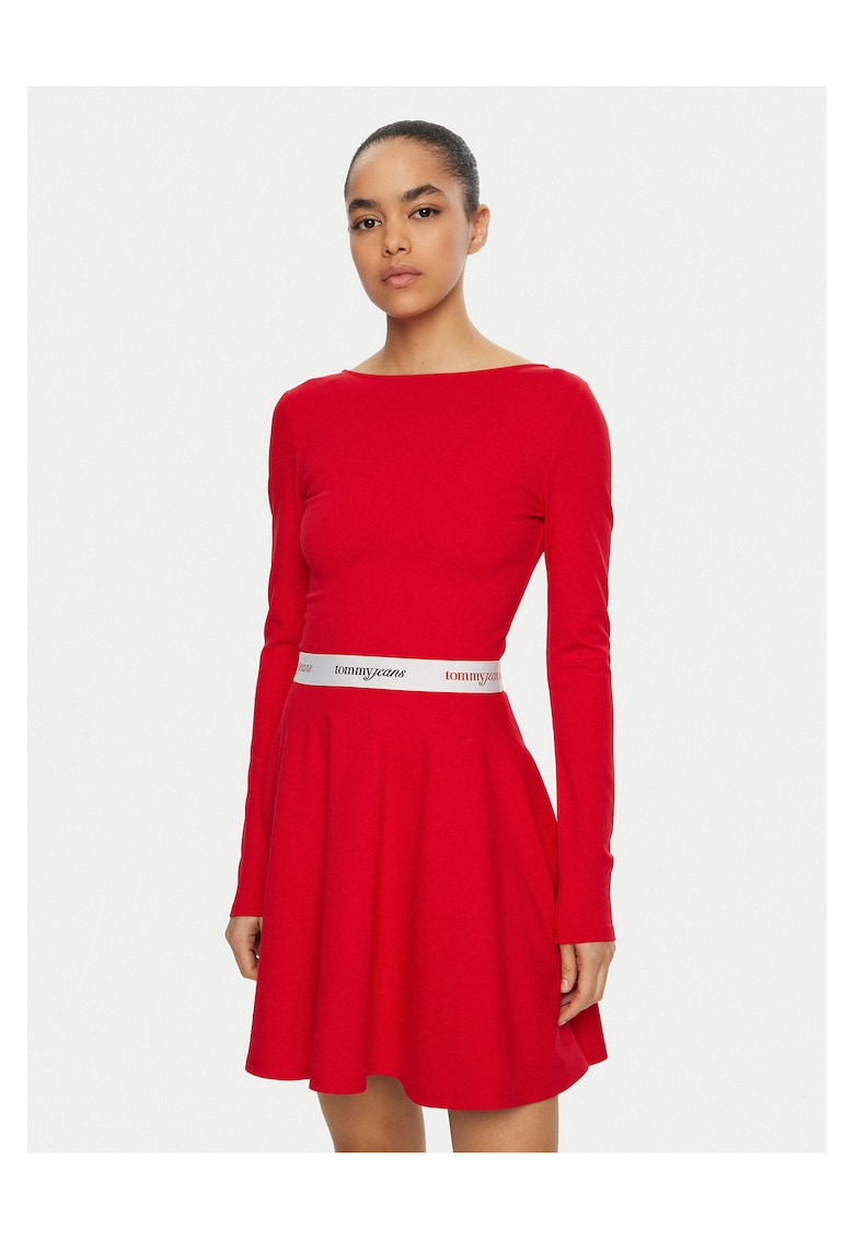 Rochie casual dama rosie