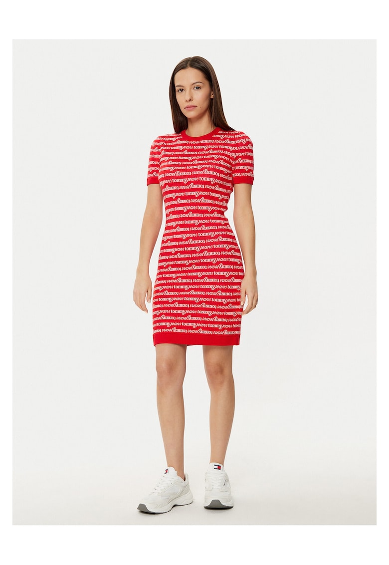 Rochie casual rosu - femei