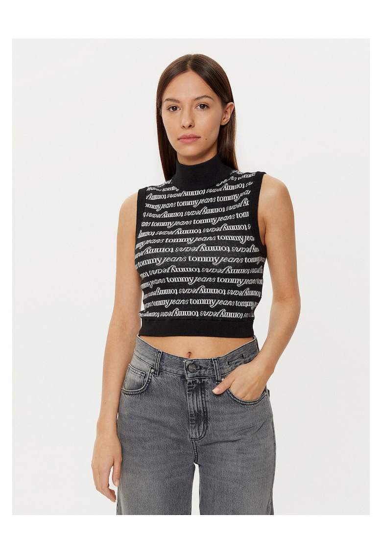 Top pentru dama negru