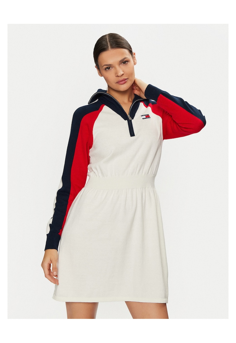 Rochie casual colorata - fabricata din materiale de calitate