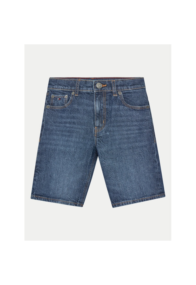 Pantaloni scurti copii - bleumarin - denim