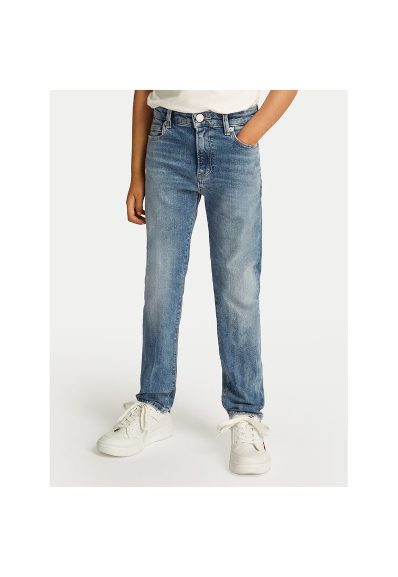Jeans pentru baieti albastru -