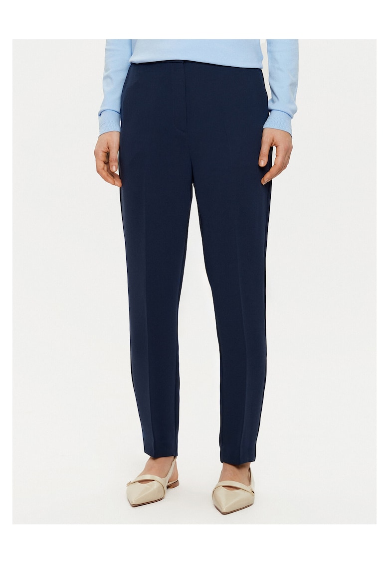 Pantaloni eleganti bleumarin