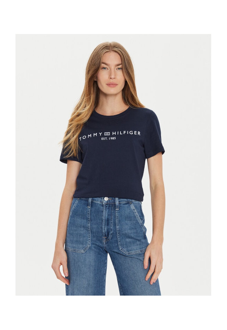 Tricou dama - bleumarin -