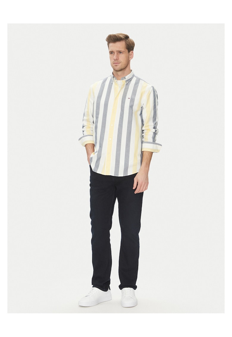 Blugi pentru barbati bleumarin inchis - din denim