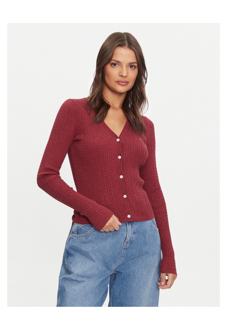 Cardigan de dama roz -