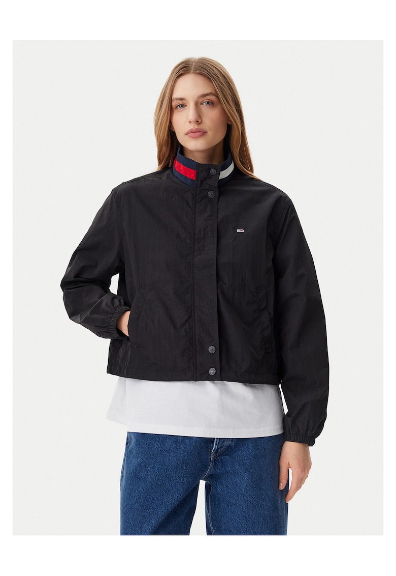 Geaca de tranzitie pentru femei negru -