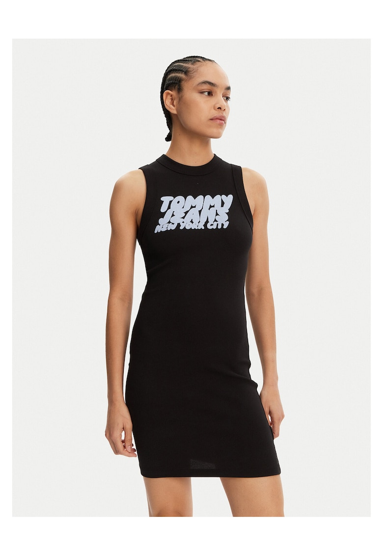 Rochie casual de dama New York City - negru