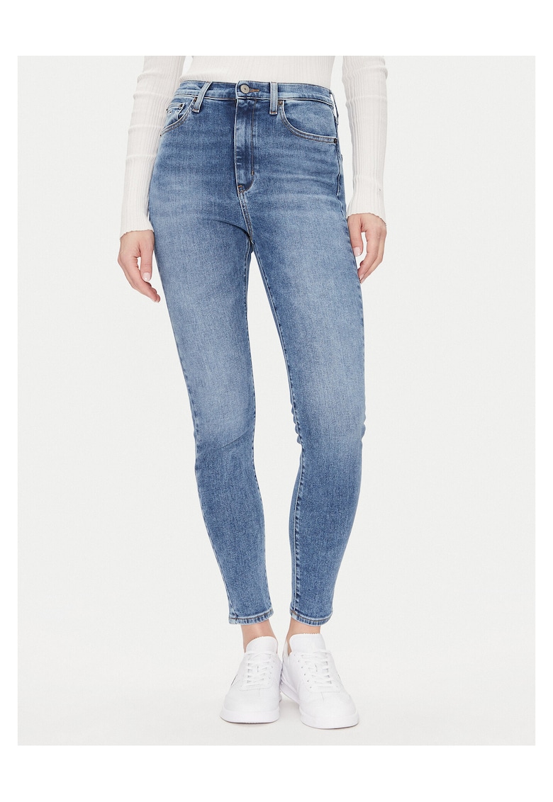 Blugi dama slim fit - albastru