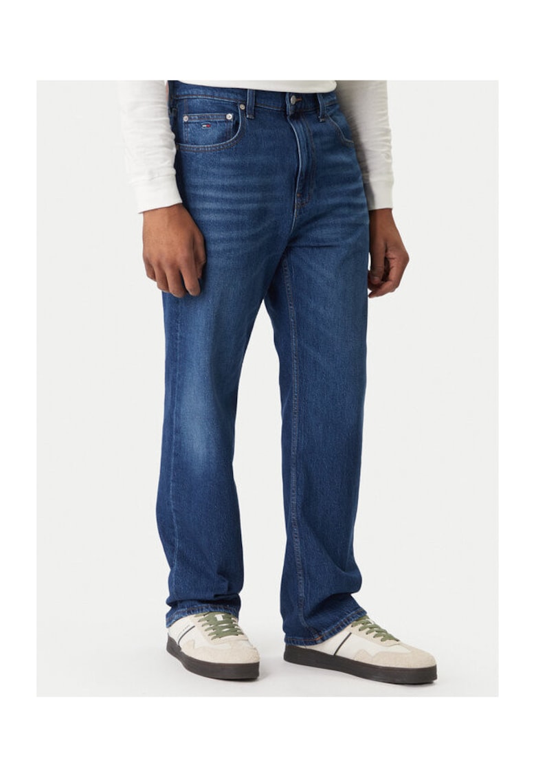 Blugi de barbati albastru inchis - denim