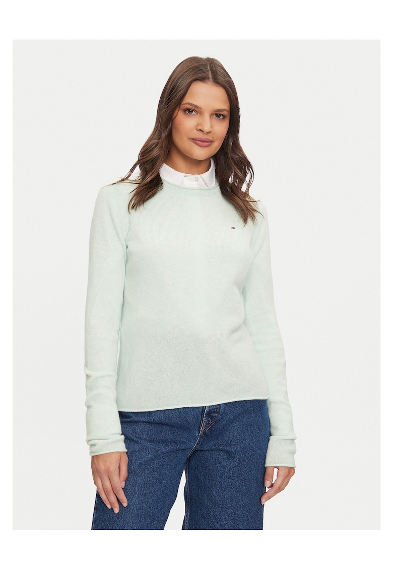 Pulover dama verde - moale