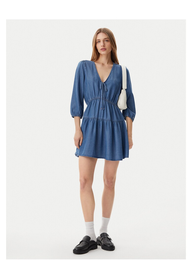 Rochie casual dama albastru - 2 caracteristici reprezentative -