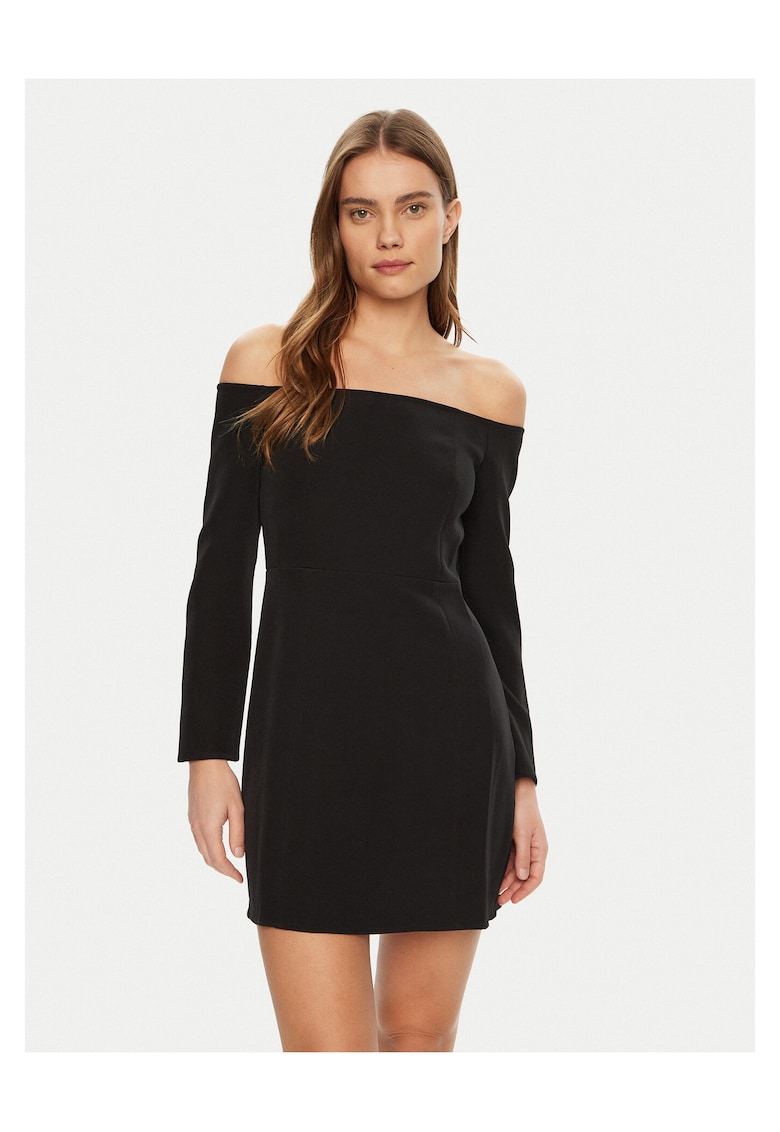 Rochie casual de dama negru -