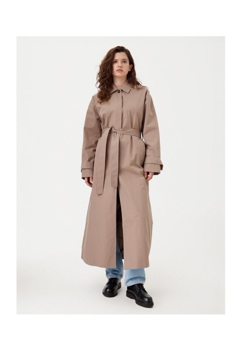 Trench dama culoare bej