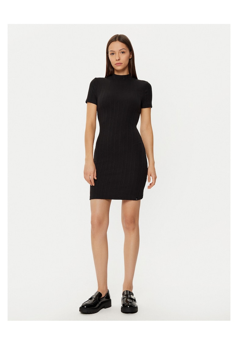 Rochie casual - dama negru - fabrica usoara