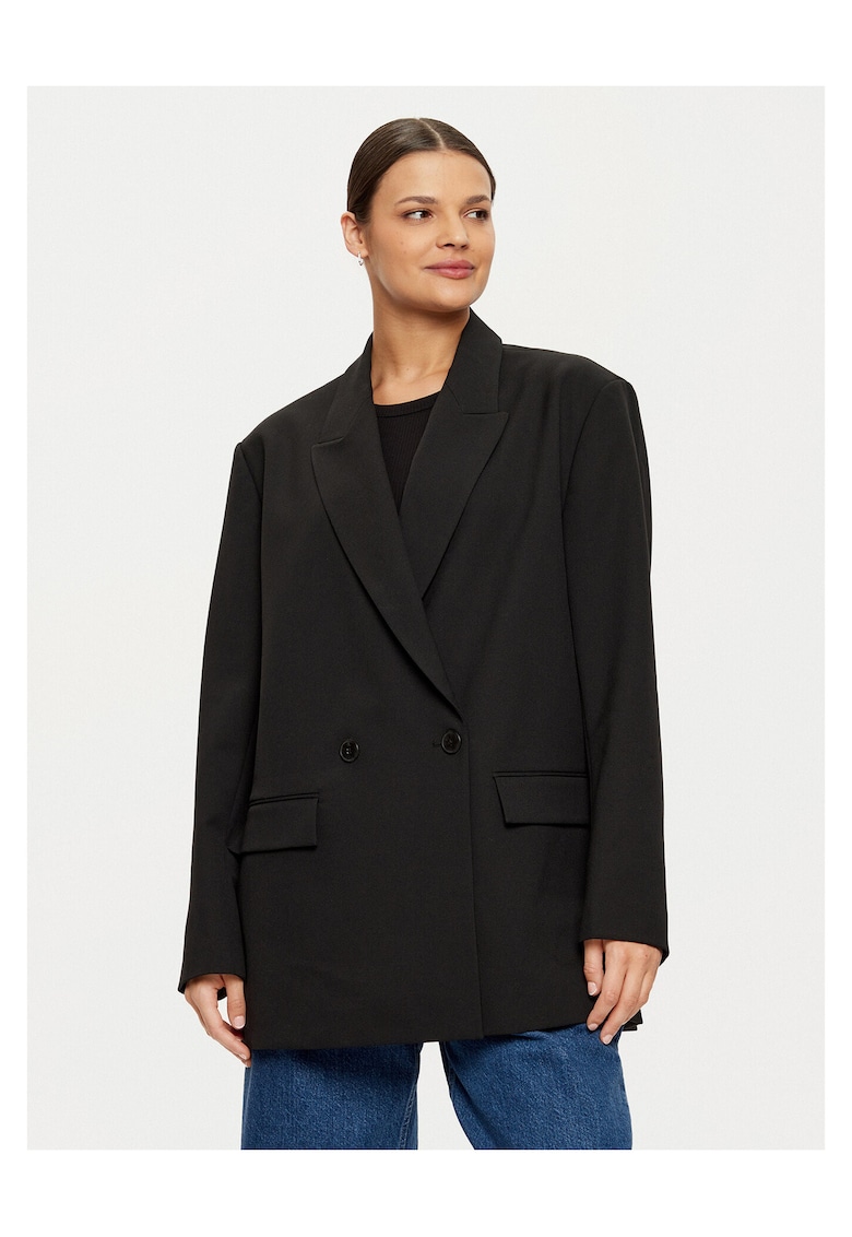 Sacou dama negru - din material de calitate