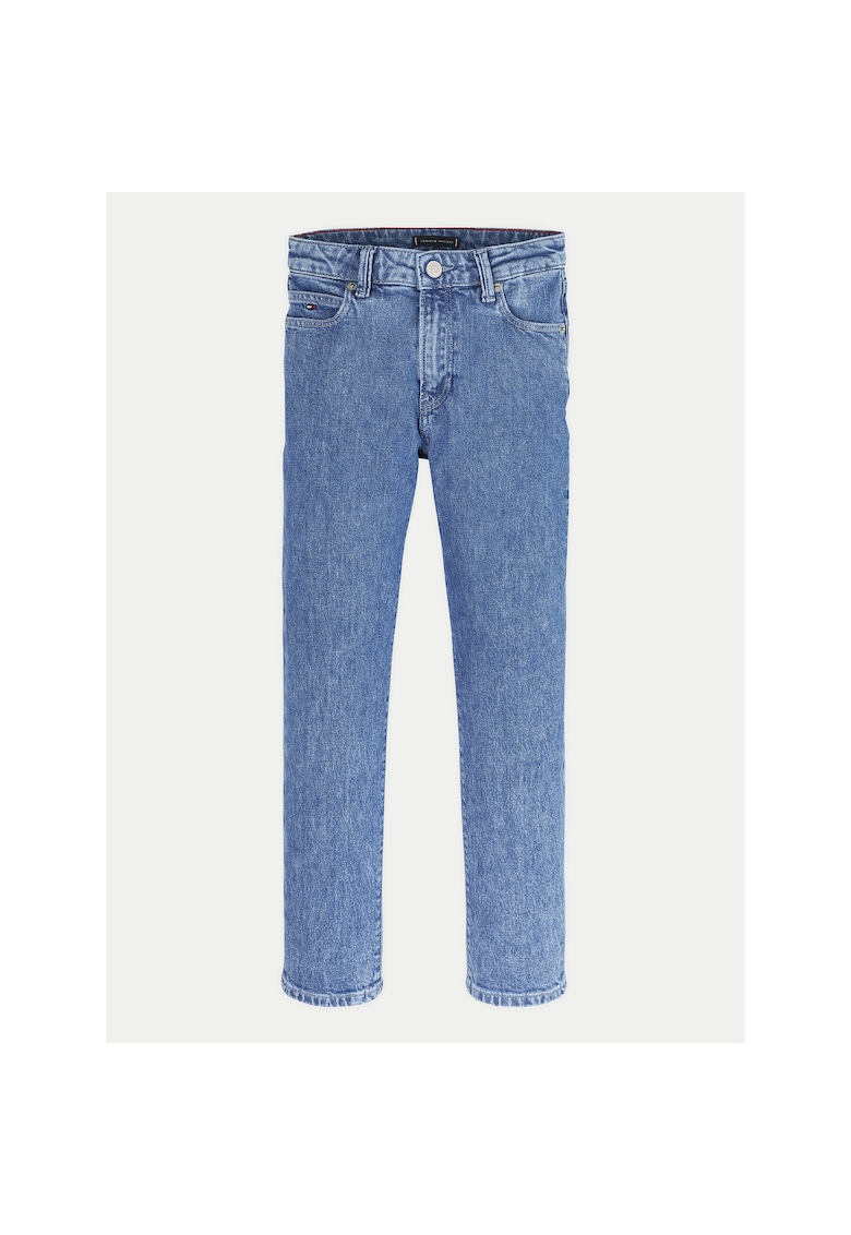 Pantaloni copii - jeans - albastru -