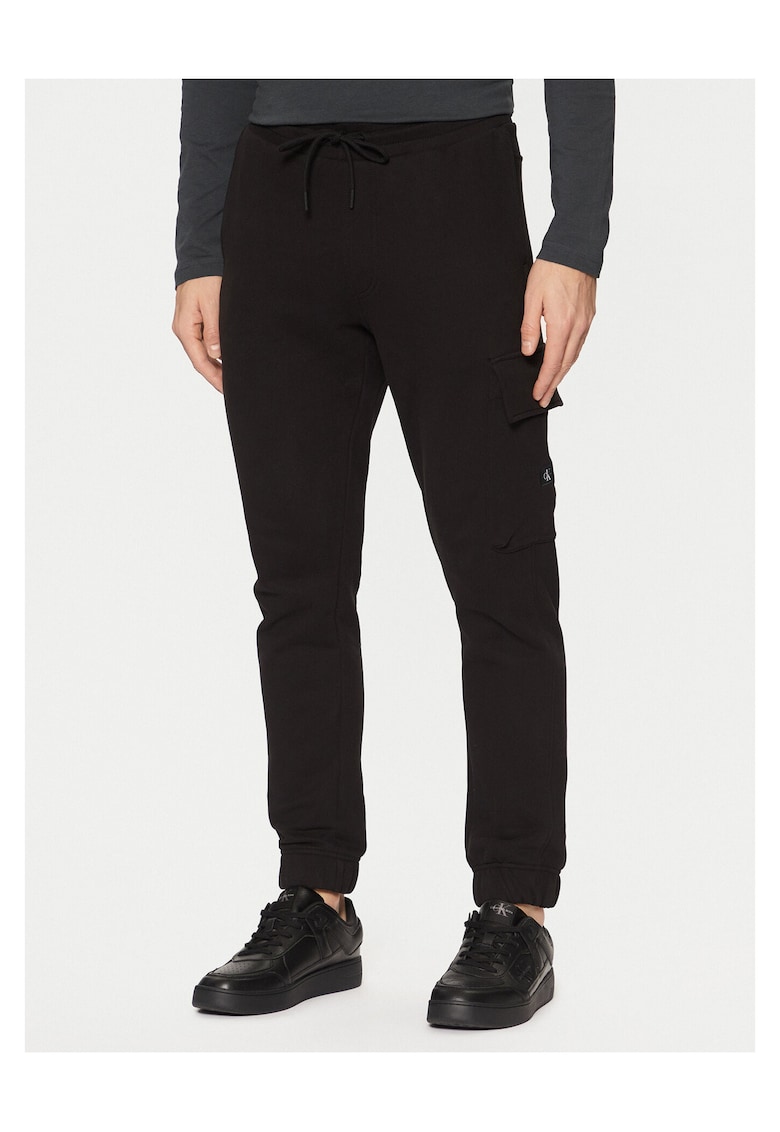 Pantaloni barbati negru - de trening