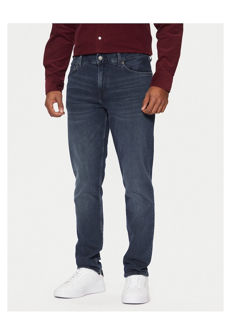 Blugi de barbati albastri inchis - denim