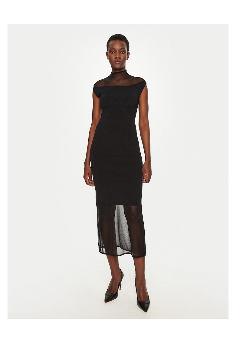 Rochie casual dama negru - fabrica de calitate