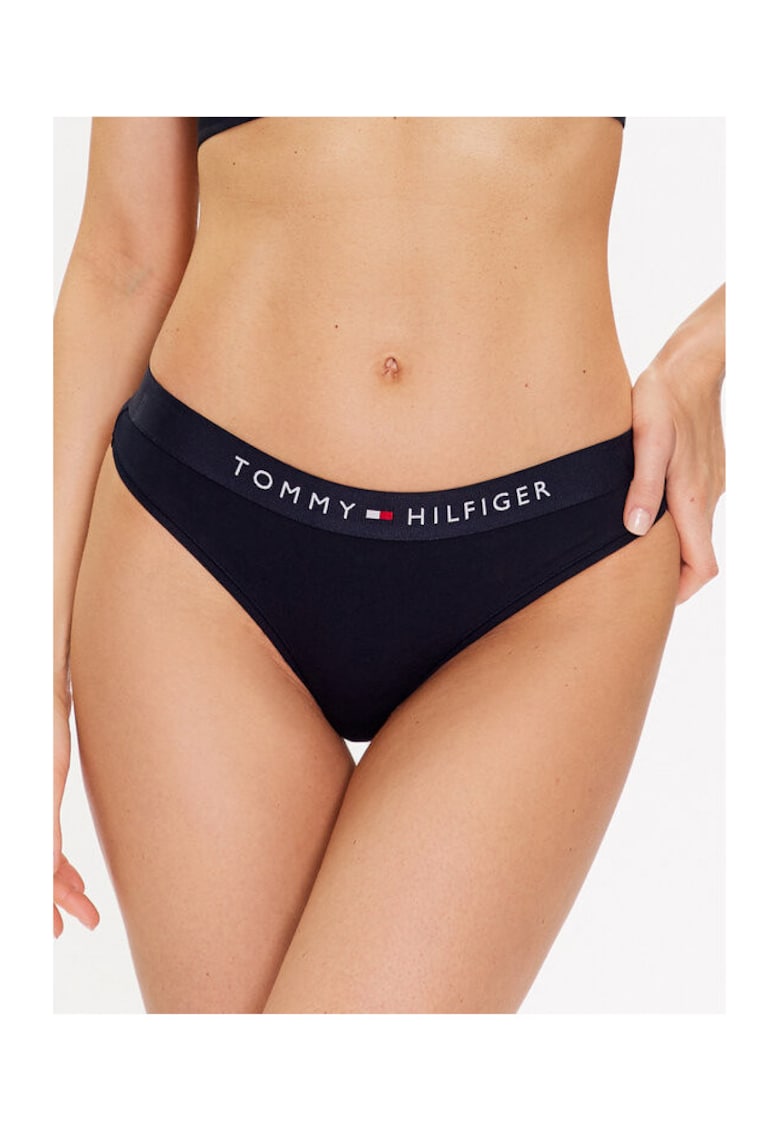 Chiloti tanga bleumarin - lenjerie intima dama -