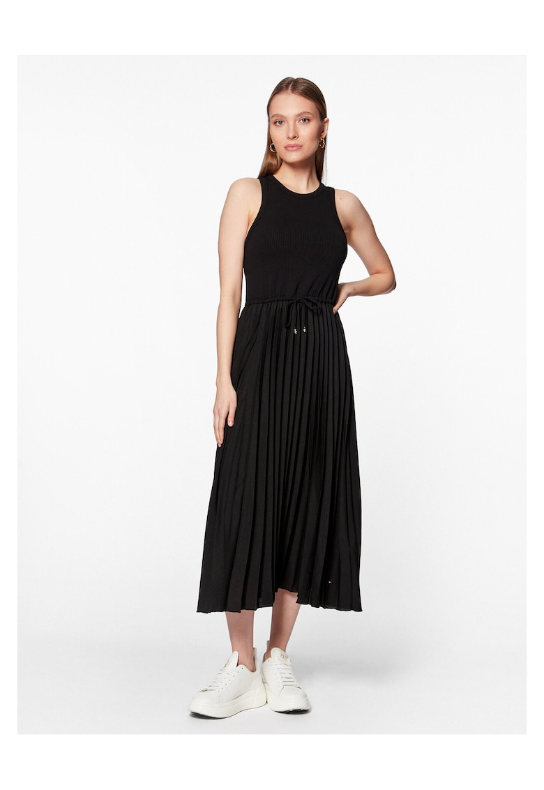 Rochie casual de dama negru -