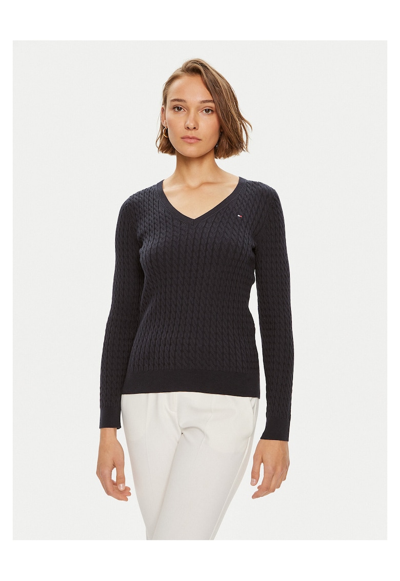 Pulover de dama bleumarin -