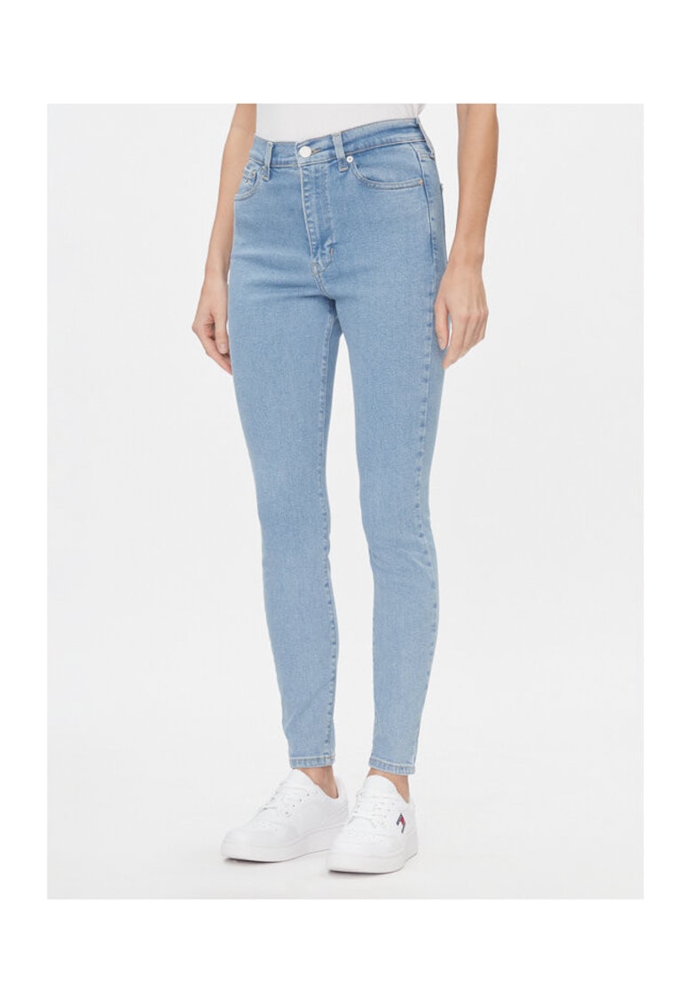 Blugi dama skinny - albastru deschis