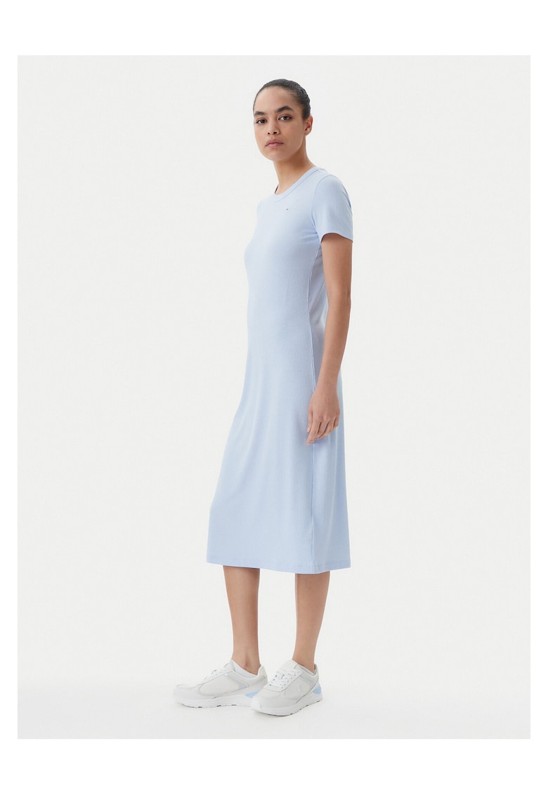 Tommy Jeans Rochie casual dama albastru - 2 caracteristici reprezentative -