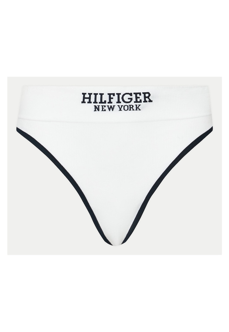 Chiloti tanga dama alb - lenjerie intima -