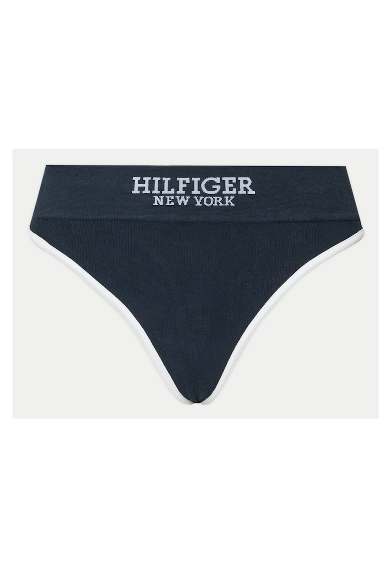 Chiloti tanga dama bleumarin - lenjerie intima -