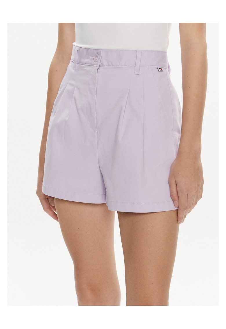 Pantaloni scurti pentru dama - lila