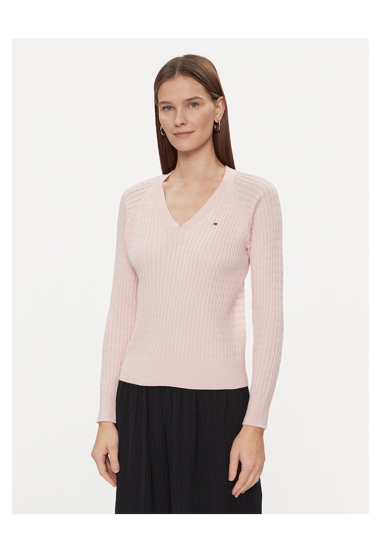 Pulover de dama roz -
