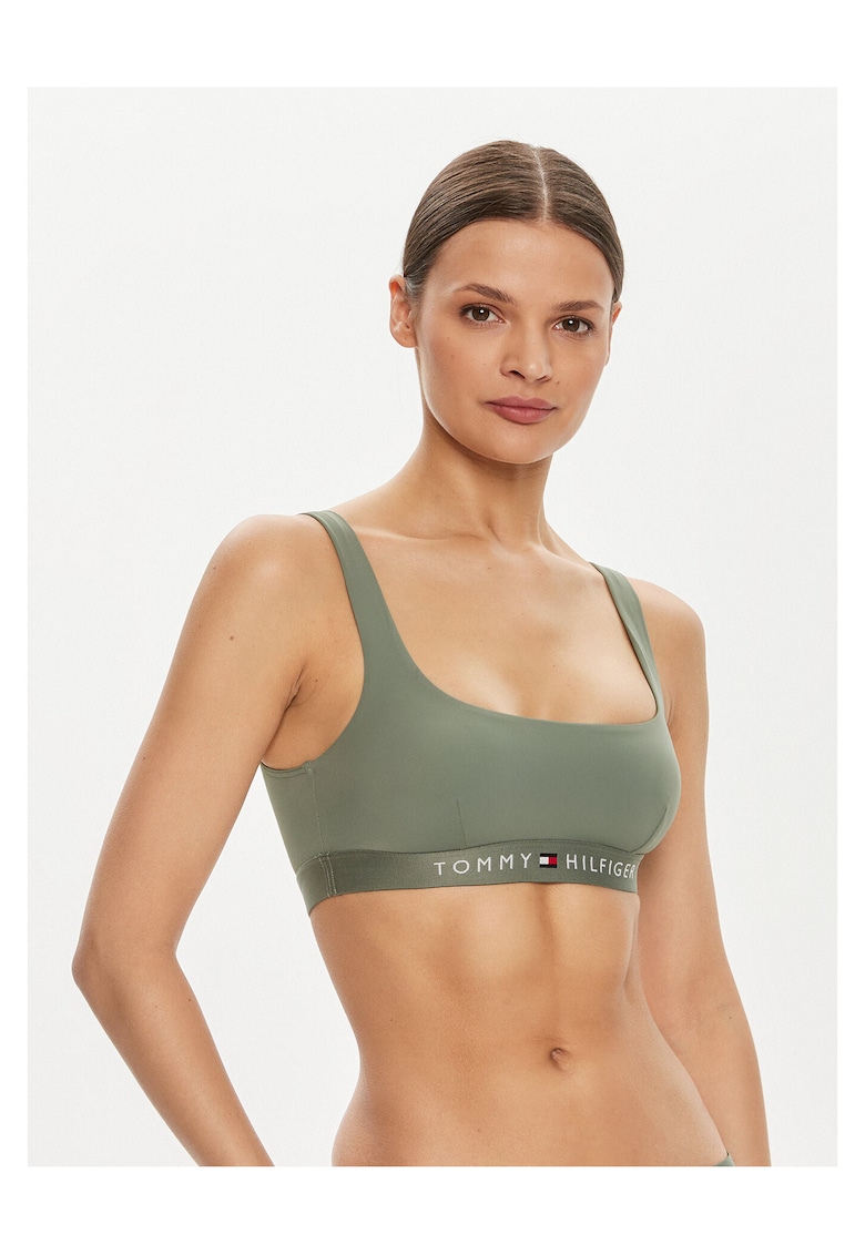 Sutien de baie dama - verde inchis -