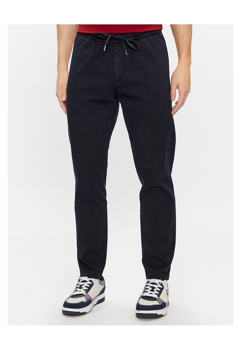 Pantaloni barbati culoare bleumarin