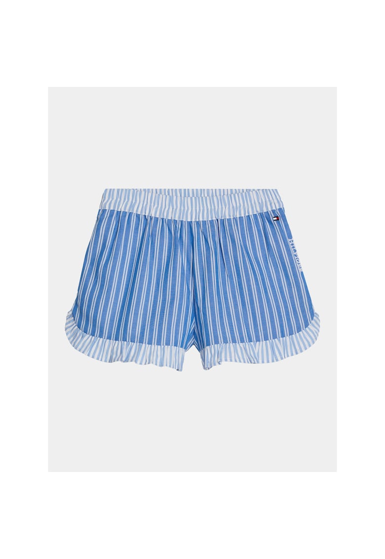 Pantaloni scurti copii - albastru - textil