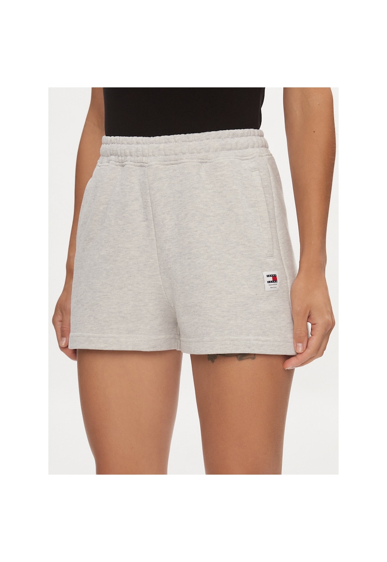 Pantaloni sport dama - scurti - gri -
