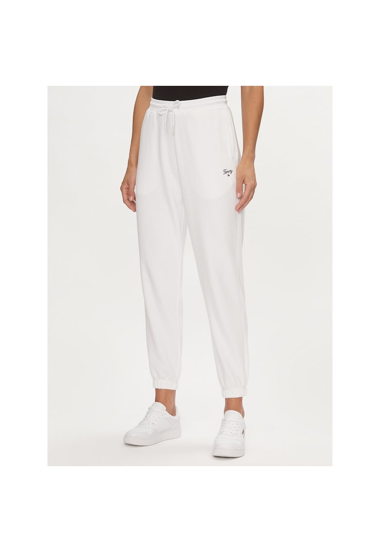 Pantaloni sport dama - alb