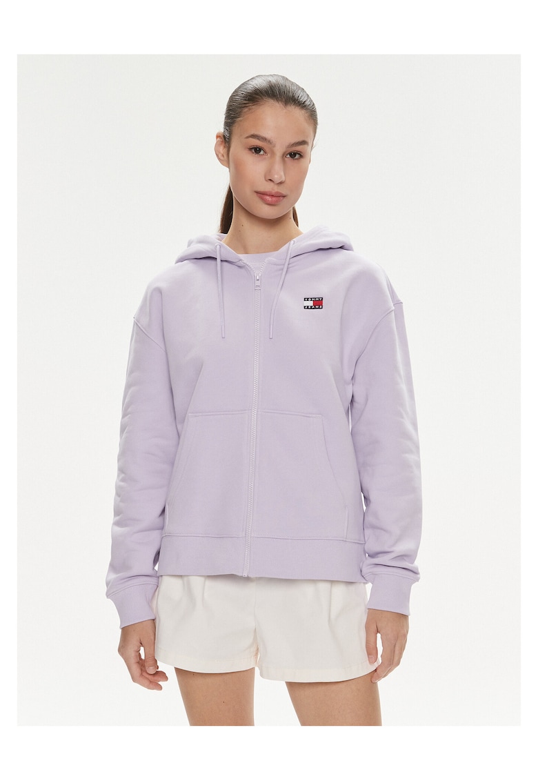 Hanorac dama - violet - textil