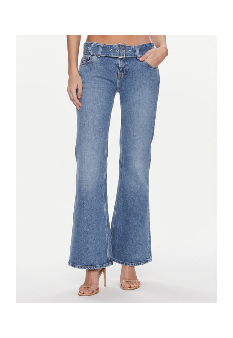 Blugi dama Flare Fit - Albastru
