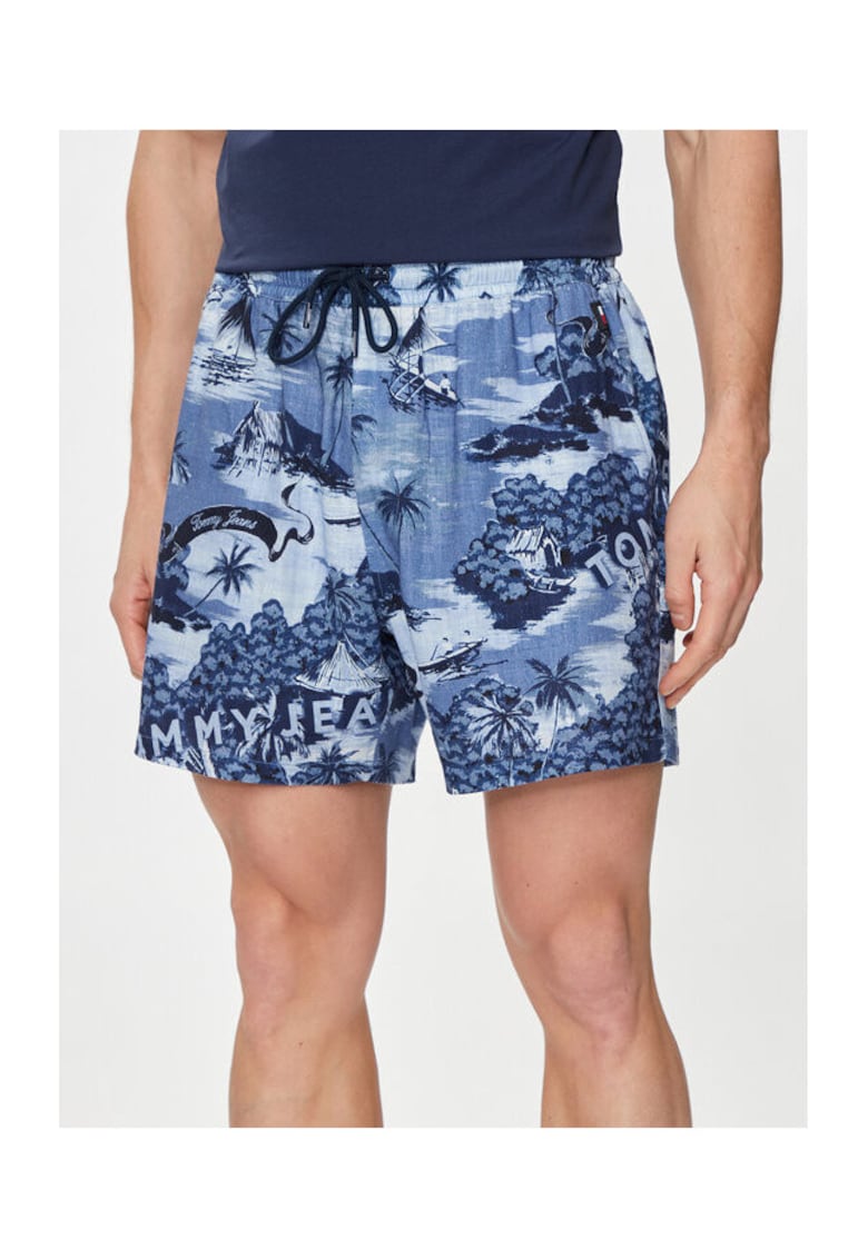 Pantaloni barbati - albastru -