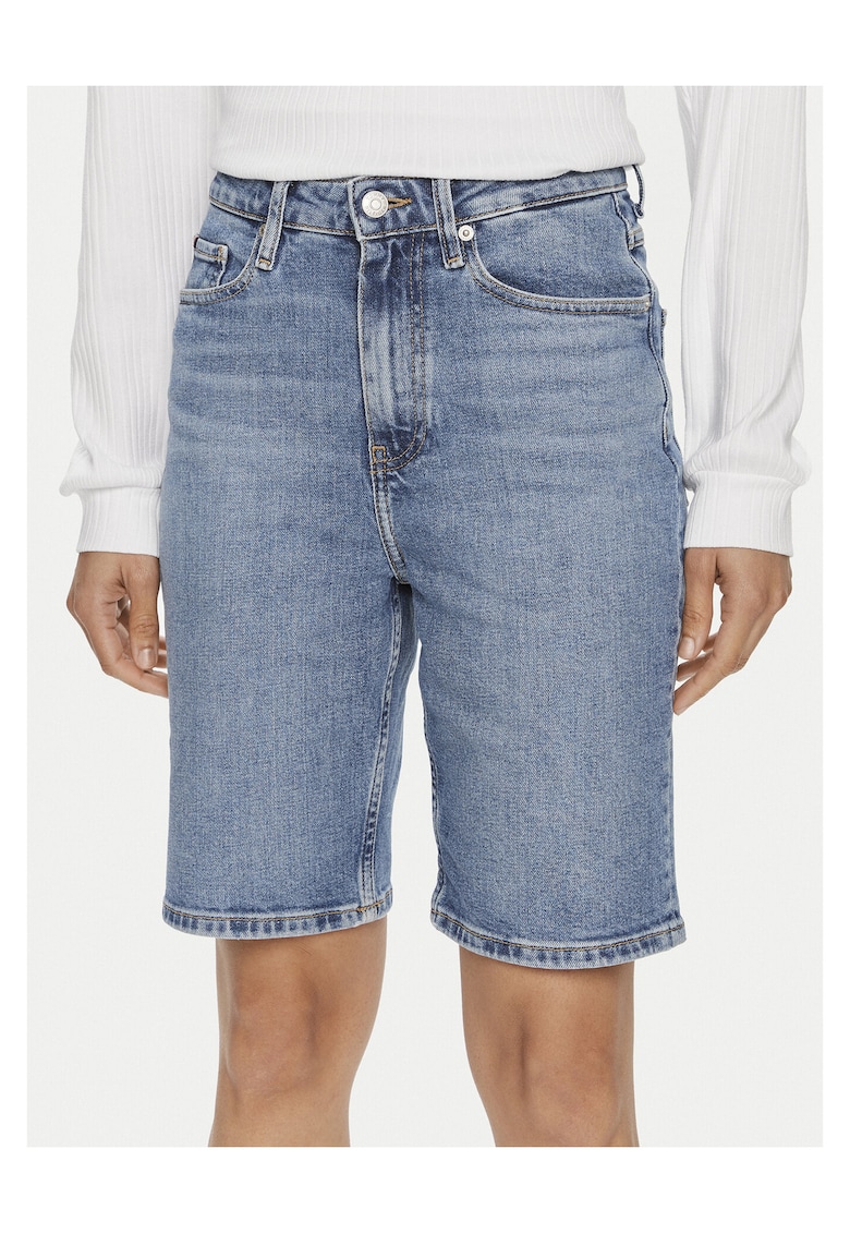 Pantaloni scurti de blugi dama albastru -