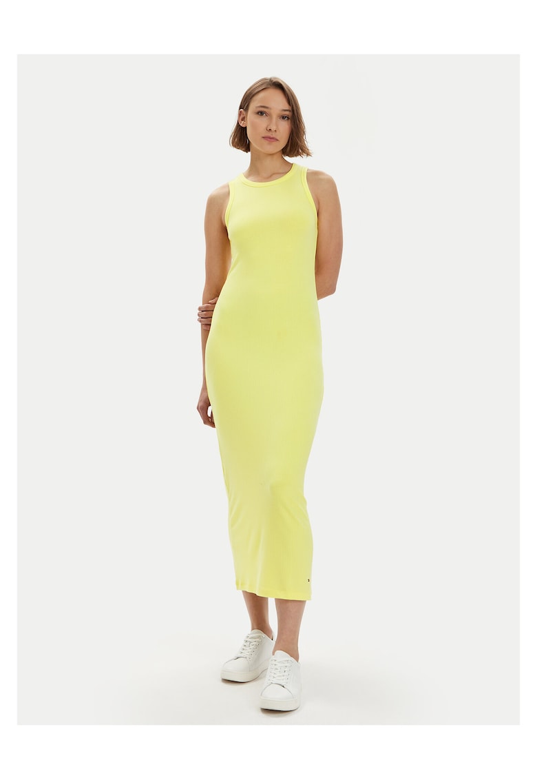 Rochie de vara - galben - 100% bumbac