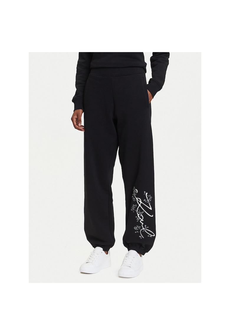 Pantaloni de trening - Karl Legerfeld - negru