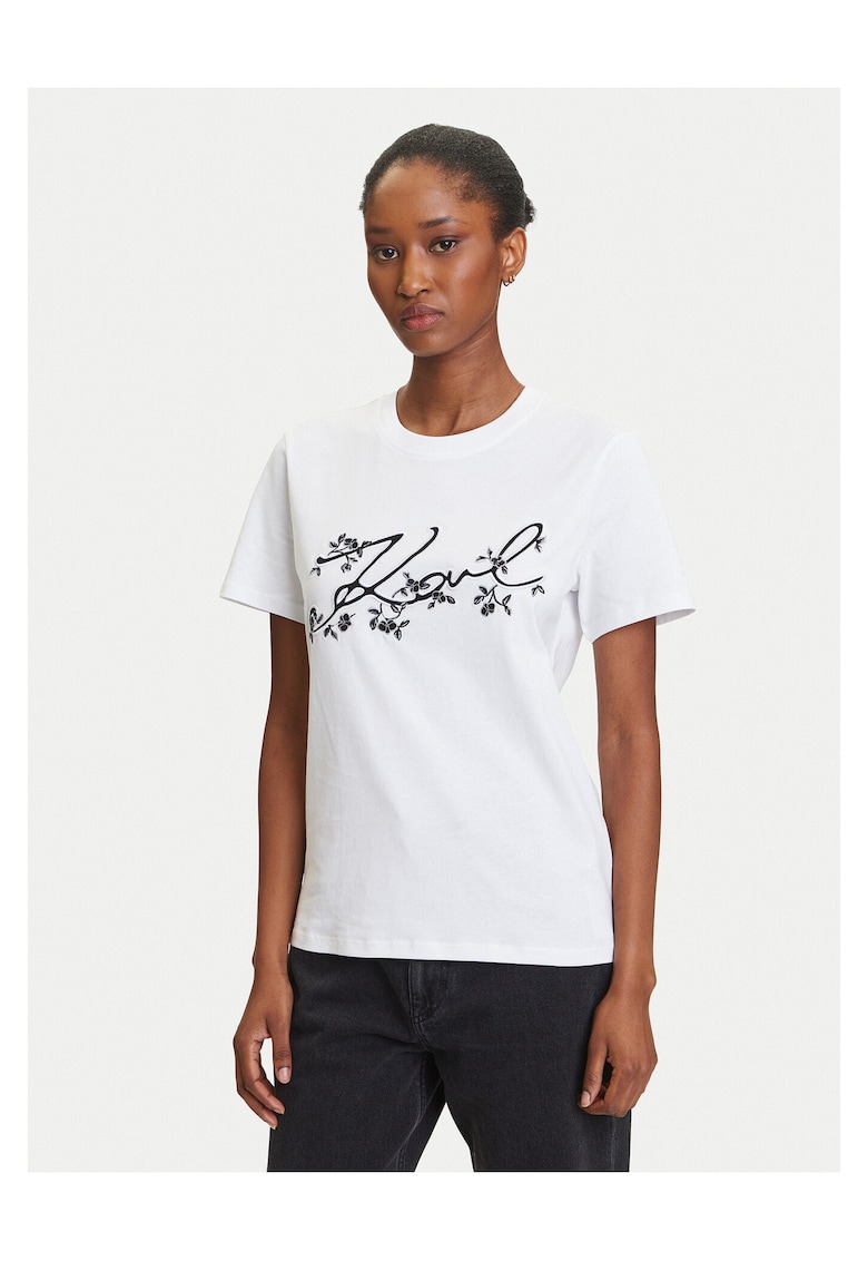 Tricou - Alb/Negru