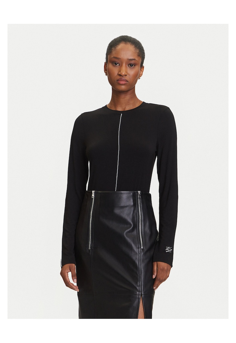 Bluza dama negru - textil