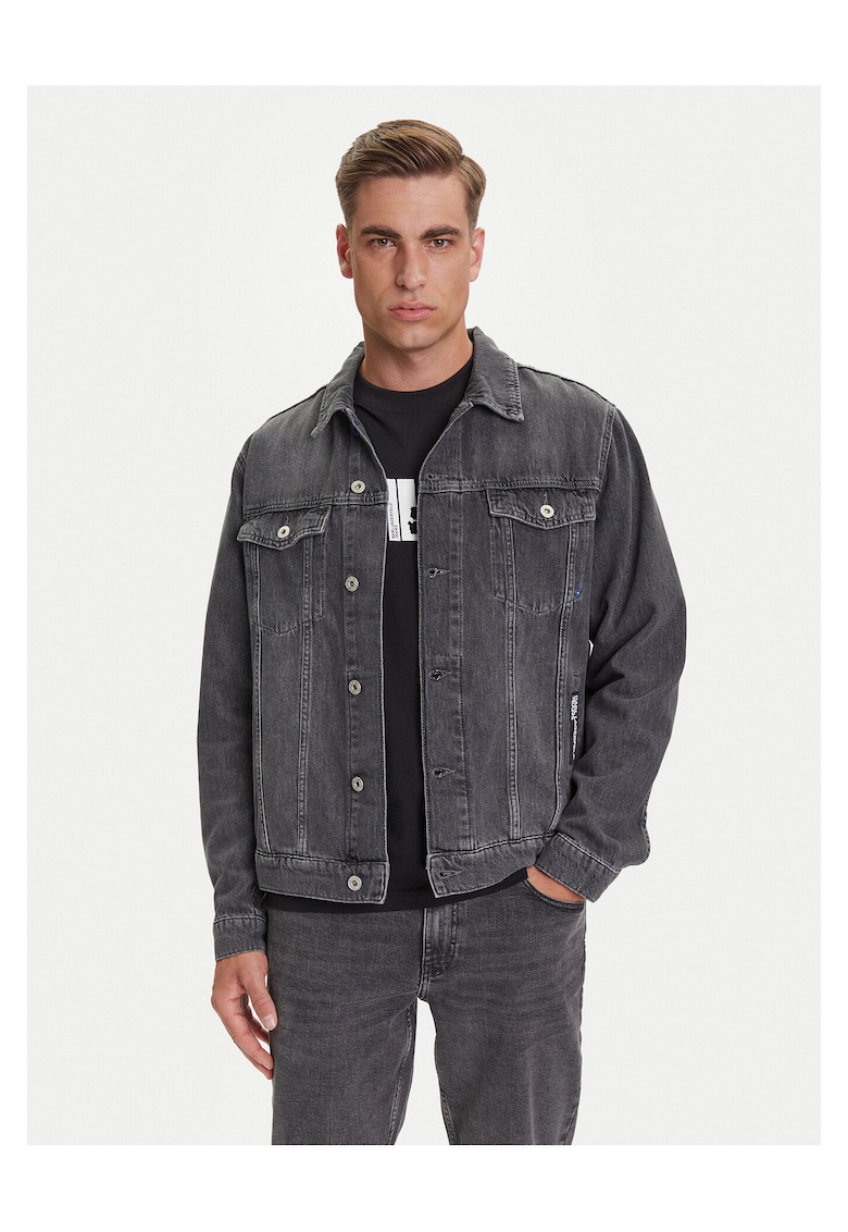 Geaca de barbati gri - denim